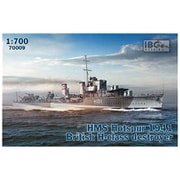 PB70009 1/700 英 H級駆逐艦 ホットスパーH-01 英海軍1941年 [組立式プラスチックモデル]