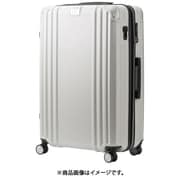 スーツケース GRACIA（グラシア）拡張タイプ 旅行日数目安：2～3泊 53L/拡張時62L TSAロック搭載 ストッパー付ダブルキャスターファスナーキャリー ホワイトカーボン 5511-57-WHCB
