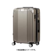 スーツケース GRACIA（グラシア）拡張タイプ 旅行日数目安：2～3泊 53L/拡張時62L TSAロック搭載 ストッパー付ダブルキャスターファスナーキャリー ガンメタカーボン 5511-57-GMCB