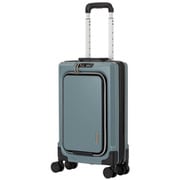 スーツケース FIT(フィット) 拡張タイプ 旅行日数目安:1~2泊 15L/拡張時35L TSAロック搭載 機内持ち込み可 静音ダブルキャスターフロントオープンキャリー ブルー 6031-47-BL
