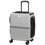 3001-M-GY [ハードタイプペットキャリー PETiCO（ペチコ） iCO Mサイズ 37×28×47cm 13kgまで サンドグレー]