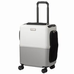 3001-M-GY-WH [ハードタイプペットキャリー PETiCO（ペチコ） iCO Mサイズ 37×28×47cm 13kgまで サンドグレー/ホワイト]