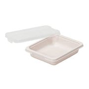 LD-336 [冷凍 保存 容器 小分け トレー お弁当 おかず 離乳食 作り置き 180ml 2個組 ワームグレー]