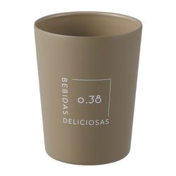 タンブラー コンビニカップ コーヒー 対応 380ml 保冷 保温 真空二重構造 シアーブラウン NM-185