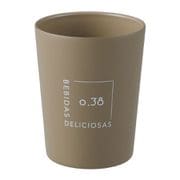 NM-185 [タンブラー コンビニカップ コーヒー 対応 380ml 保冷 保温 真空二重構造 シアーブラウン]
