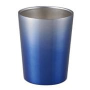 NM-175 [タンブラー コンビニカップ コーヒー 対応 380ml 保冷 保温 真空二重構造 グラデーション ウォームブルー]