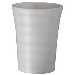 あったか＆ひんやり 焼酎 タンブラー セラミック 300ml 真空二重構造 保冷 保温 シャインホワイト NM-151