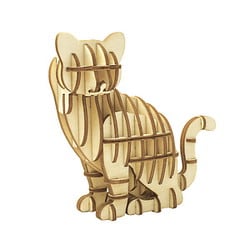 Wooden Art ki-gu-mi ネコ [クラフトトイ]