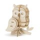 Wooden Art ki-gu-mi NEWフクロウ [クラフトトイ]