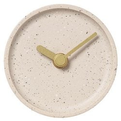 COLON：antique-11 杉浦製陶 SUGY CLOCK 置き時計 きなり