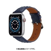 IQ-AW011B41-NV [Apple Watch 41/40/38mm キルティング レザーベルト （011） ネイビー]