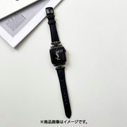 IQ-AW014B41-BK [Apple Watch 41/40/38mm リングベルト （014） Black]