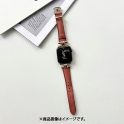 IQ-AW014B41-BR [Apple Watch 41/40/38mm リングベルト （014） Camel]
