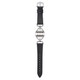 IQ-AW010B41-BK [Apple Watch 41/40/38mm リング クロコレザーベルト （010） ブラック]