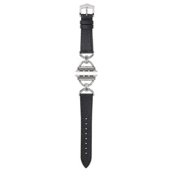 IQ-AW010B41-BK [Apple Watch 41/40/38mm リング クロコレザーベルト （010） ブラック]
