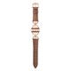 IQ-AW010B45-BR [Apple Watch 45/44/42mm リング クロコレザーベルト （010） ブラウン]
