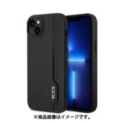 TUHCP14MRCPK [iPhone 14 Plus用 TUMI-LEATHER HARD CASE WITH VERTICAL CARD SLOT- BLACK]