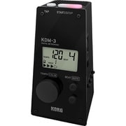 メトロノーム ブラック 8種類メトロノーム音/19種類ビート・パターン収録 KDM-3 BK （KDM3 BK）