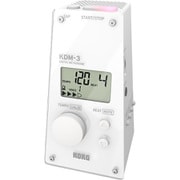 メトロノーム ホワイト 8種類メトロノーム音/19種類ビート・パターン収録 KDM-3 WH （KDM3 WH）