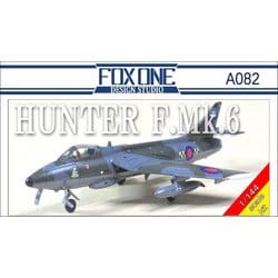 A082 ホーカー ハンター F.Mk.6 [1/144スケール プラモデル]