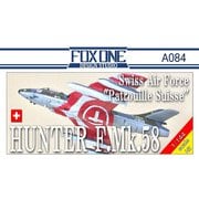 A084 ホーカー ハンター F.Mk.58 SAF パトルイユ・スイス [1/144スケール プラモデル]
