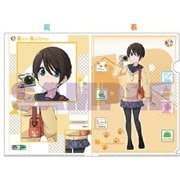 キャラクターグッズ ゆるキャン△ 社会科見学 描き下ろしクリアファイル 斉藤恵那