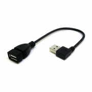 USB L型ケーブル延長20cm 右L型 CA2034
