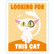 すずめの戸締まり メッセージステッカー 3 LOOKING FOR THIS CAT [キャラクターグッズ]