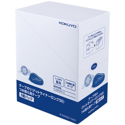 テープのり ドットライナーロング50 つめ替え用テープ 5個パック タ-D4300-10X5