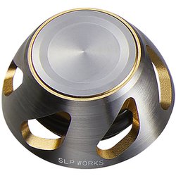 22SLPW スピニングハンドルキャップSII シルバー・ゴールド