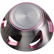22SLPW スピニングハンドルキャップSII シルバー・ピンク