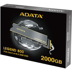未使用新品ADATA LEGEND 800 2000GB SSD ヨドバシ.com - エイデータ ADATA 内蔵SSD LEGEND 800シリーズ