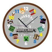 マインクラフト アイコンウォールクロック 集合 B [キャラクターグッズ]