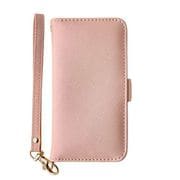 7427IP247BO [iPhone SE 第3世代 /SE 第2世代 /8/7/6s用 ケース カバー 手帳型 スタンド機能 ハンドストラップ付き ライトピンク]
