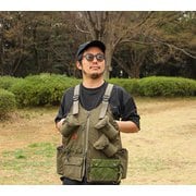 TEBU RIFLEMAN VEST GO3205Q OLIVE Mサイズ [アウトドア ベスト メンズ]
