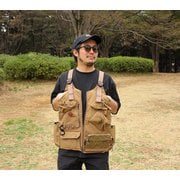 TEBU RIFLEMAN VEST GO3205Q BEIGE Lサイズ [アウトドア ベスト メンズ]