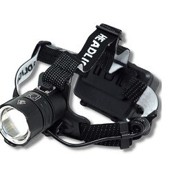 LEDヘッドランプ CREE XHP70使用 最大2000ルーメン 充電式 USB 掃除 KB-37