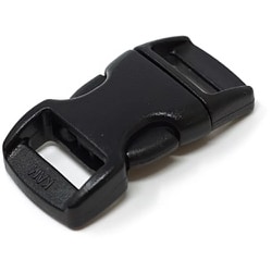パラコードバックル 30×15mm ブラック