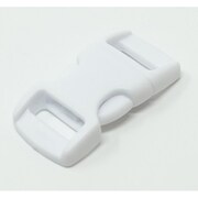 パラコードバックル 30×15mm ホワイト