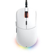 【HELIOS UX3V2】 RGB有線ゲーミングマウス 癖のない左右対称デザイン 重量69g Kailh 8.0スイッチを搭載 パラコードケーブル採用 ホワイト UX3V2 WE