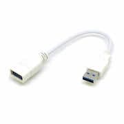 USB 3.0 延長ケーブル 0.2m ホワイト CA2768