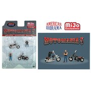 AD-76512MJ 1/64 フィギュアセット MOTOMANIA 5 [ダイキャスト模型]