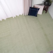 13137840-4 [カーペット piece（ピース） ホームミスト 352cm×352cm グリーン]