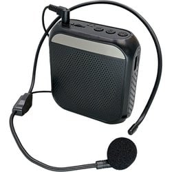 51322 [ハンズフリー小型拡声器 黒]