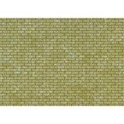 55671 [ジオラマタックシート レンガ カーキ 1/12 5枚組]