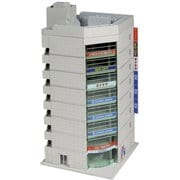 23-436C Nゲージ ストラクチャー テナントビル1 グレー [鉄道模型用レイアウト用品]
