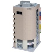 23-437C Nゲージ ストラクチャー ファッションビル1 ベージュ [鉄道模型用レイアウト用品]