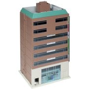 23-439B Nゲージ ストラクチャー ブランドビル2 ブラウン [鉄道模型用レイアウト用品]