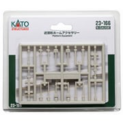 23-166 Nゲージ ストラクチャー 近郊形ホーム アクセサリー [鉄道模型用レイアウト用品]