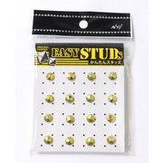E-ST38-GL [爪スタッズ 六角錘型 ゴールドカラー 7mm 16個入り]